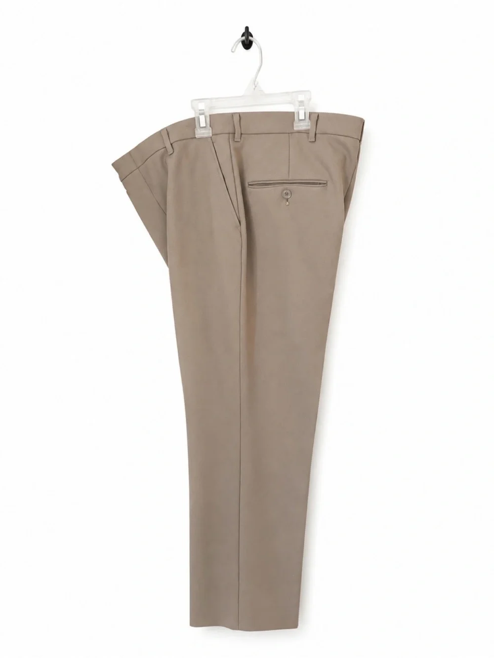 Paul Malone Men's Tan Eight -Piece Suit Pants size 40S 35 W,  length 32